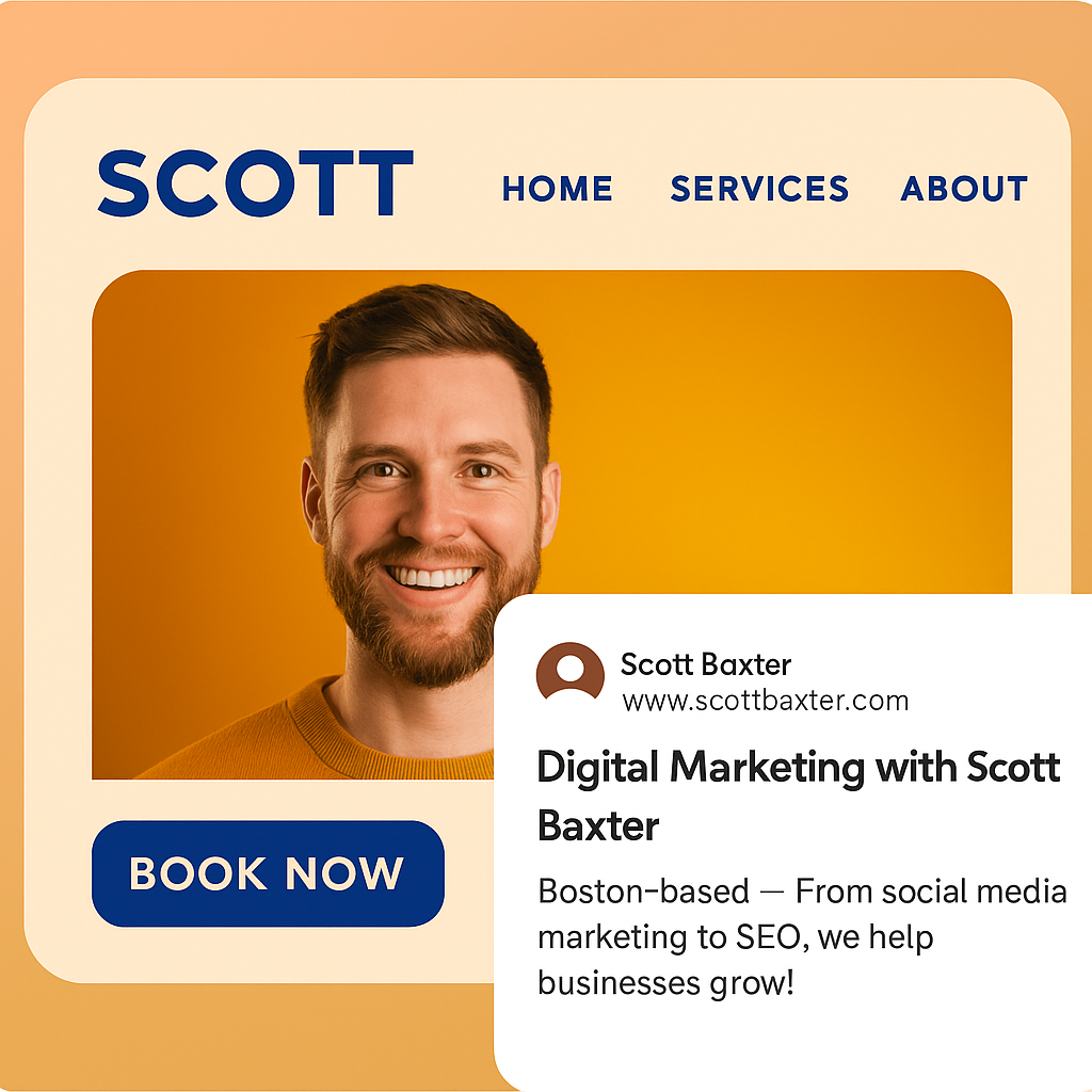 Scott Baxter Marketing FB Post